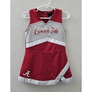 Alabama‎ Crimson Tide Cheerleader Outfit Toddler Size 3T GEN2 College Football